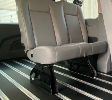 Ford Double Occupancy seat with Pareto OEM Double Seat Legs